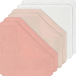 Prénatal monddoekjes badstof 6 stuks  roze