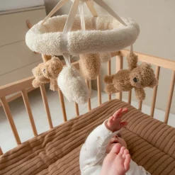 Prénatal muziekmobiel beer Beigebrown