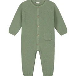 Prénatal newborn boxpakje lange mouwen effen groen