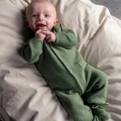 Prénatal newborn boxpakje lange mouwen effen groen