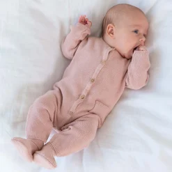 Prénatal newborn boxpakje lange mouwen effen roze