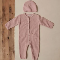 Prénatal newborn boxpakje lange mouwen effen roze