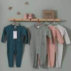 Prénatal newborn boxpakje lange mouwen effen roze