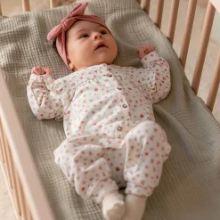 Prénatal newborn boxpakje lange mouwen bloemen roze