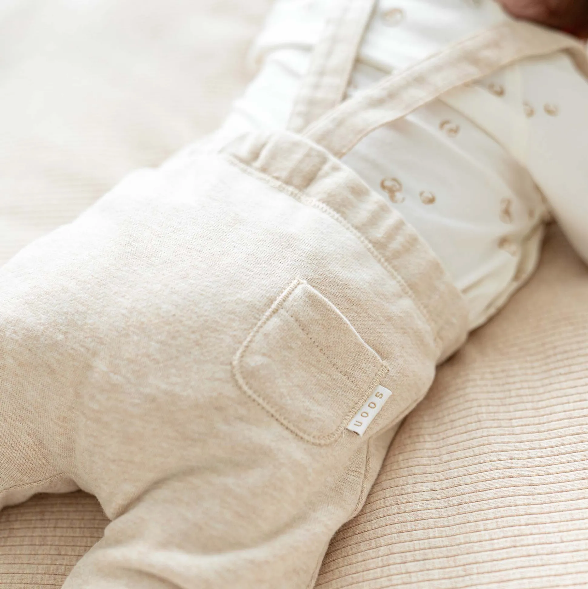 Prénatal newborn broek beige