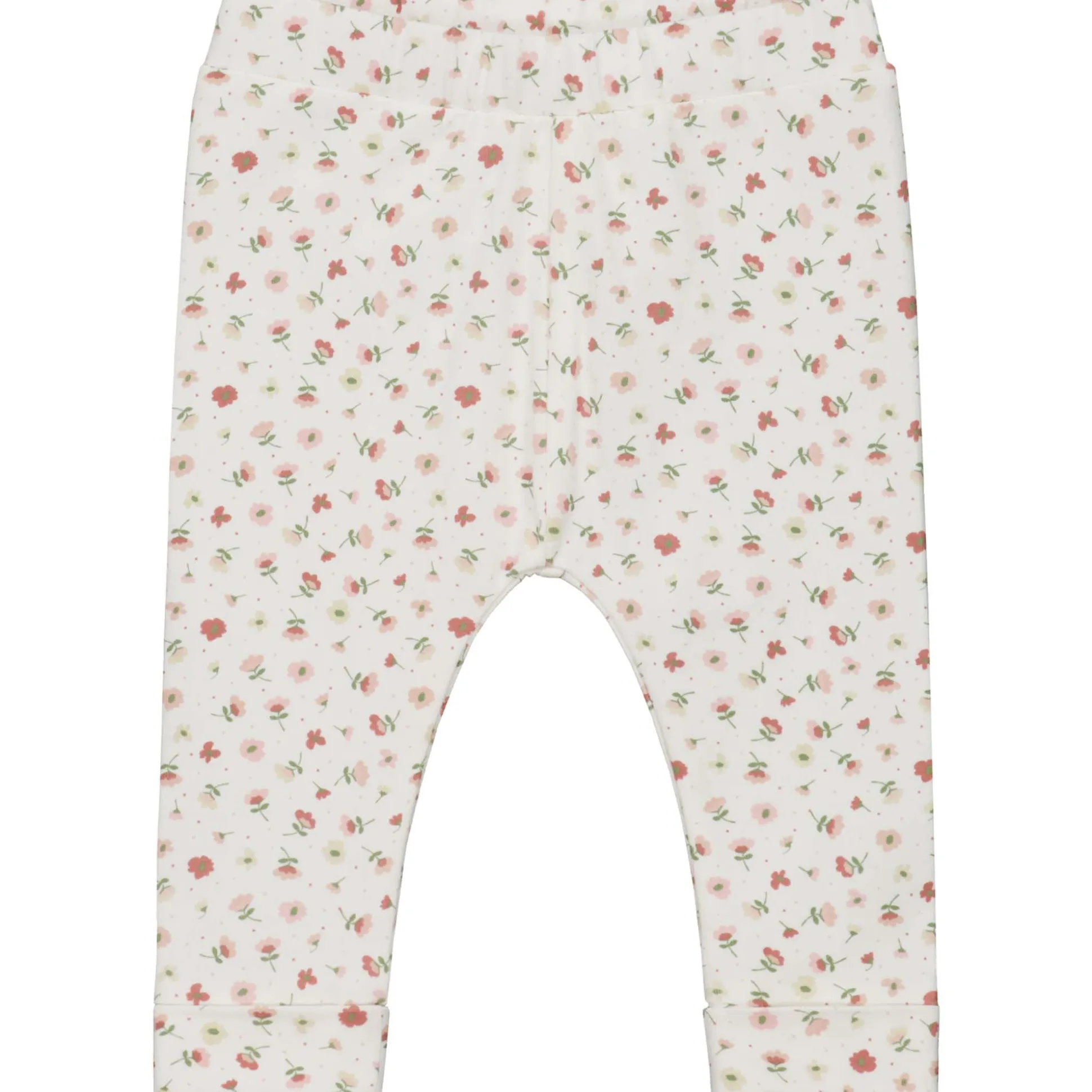 Prénatal newborn broek bloemen roze