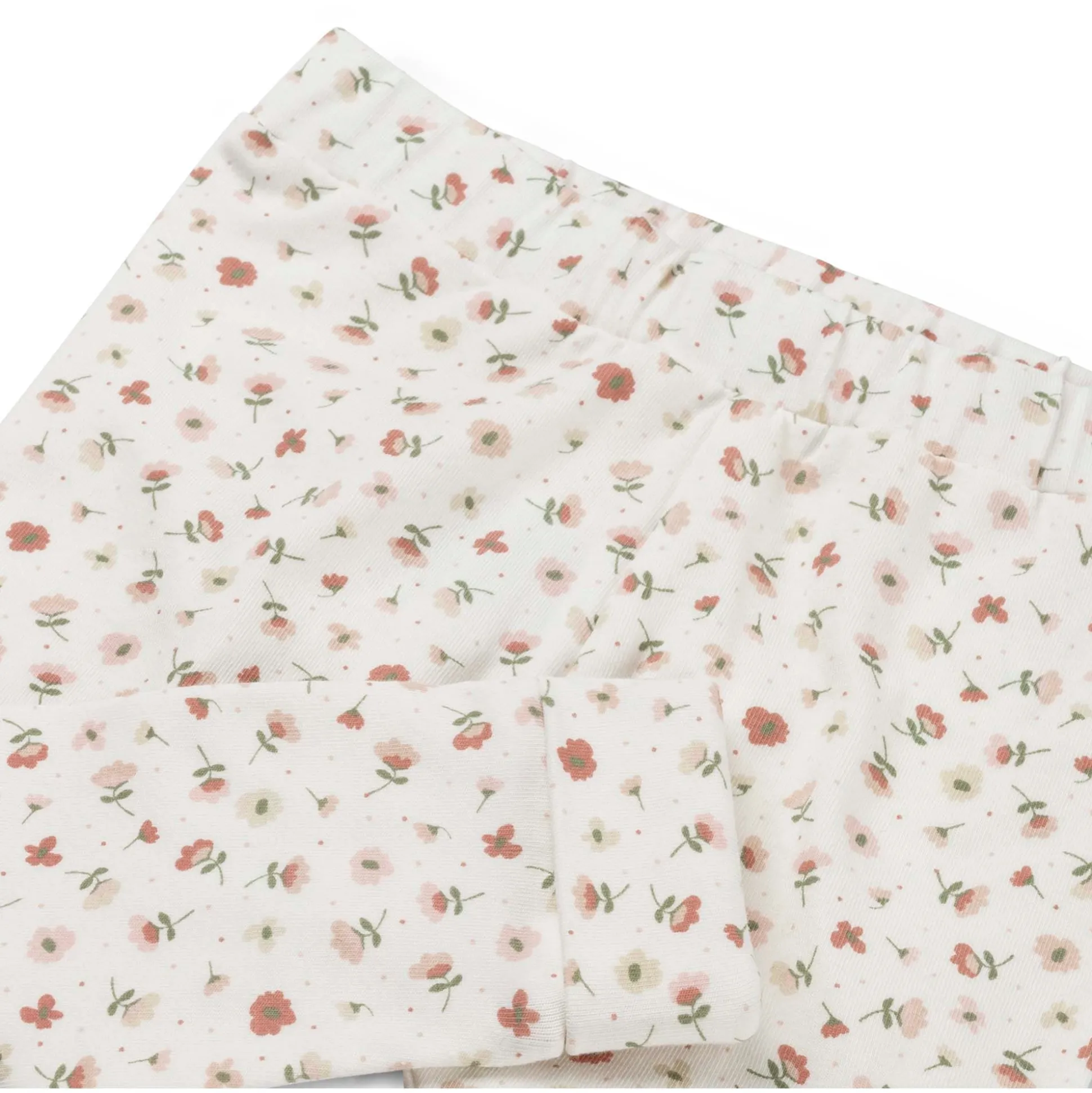 Prénatal newborn broek bloemen roze