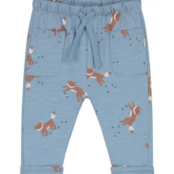 Prénatal newborn broek  dierenprint blauw