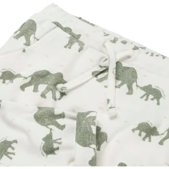 Prénatal newborn broek dierenprint groen