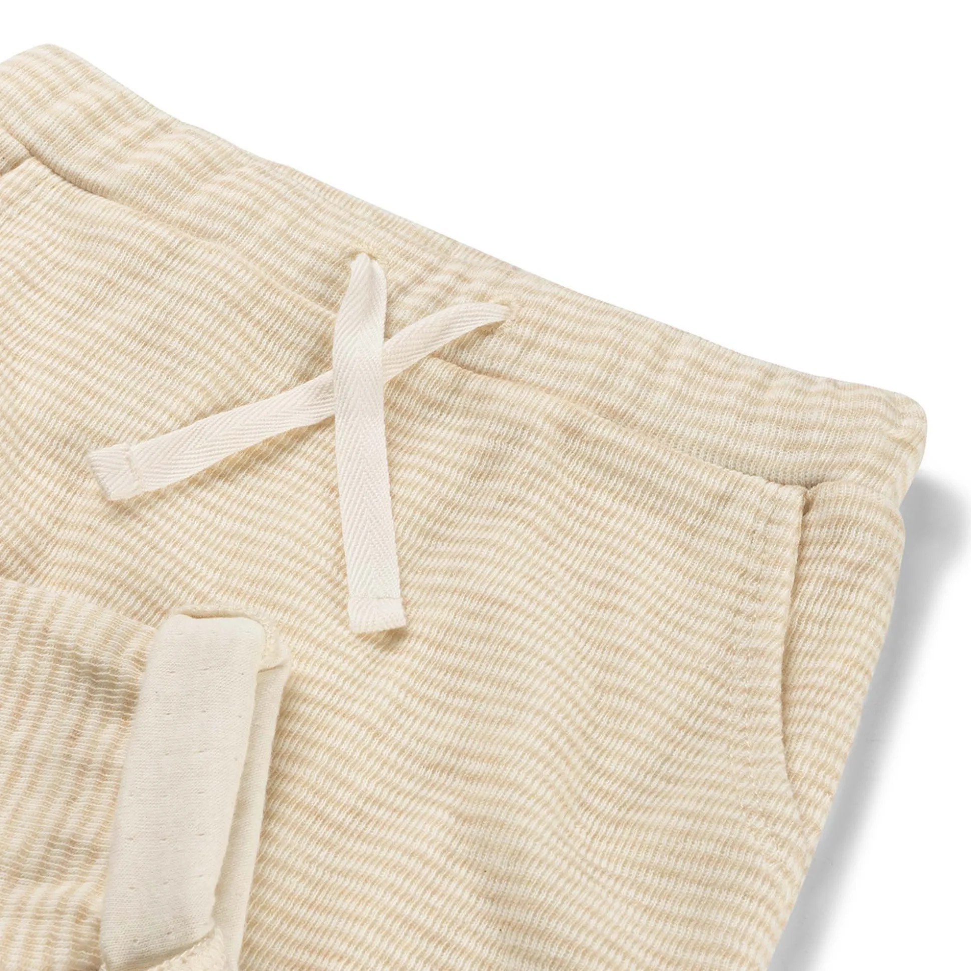 Prénatal newborn broek dubbeldoek effen beige