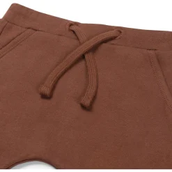 Prénatal newborn broek effen bruin