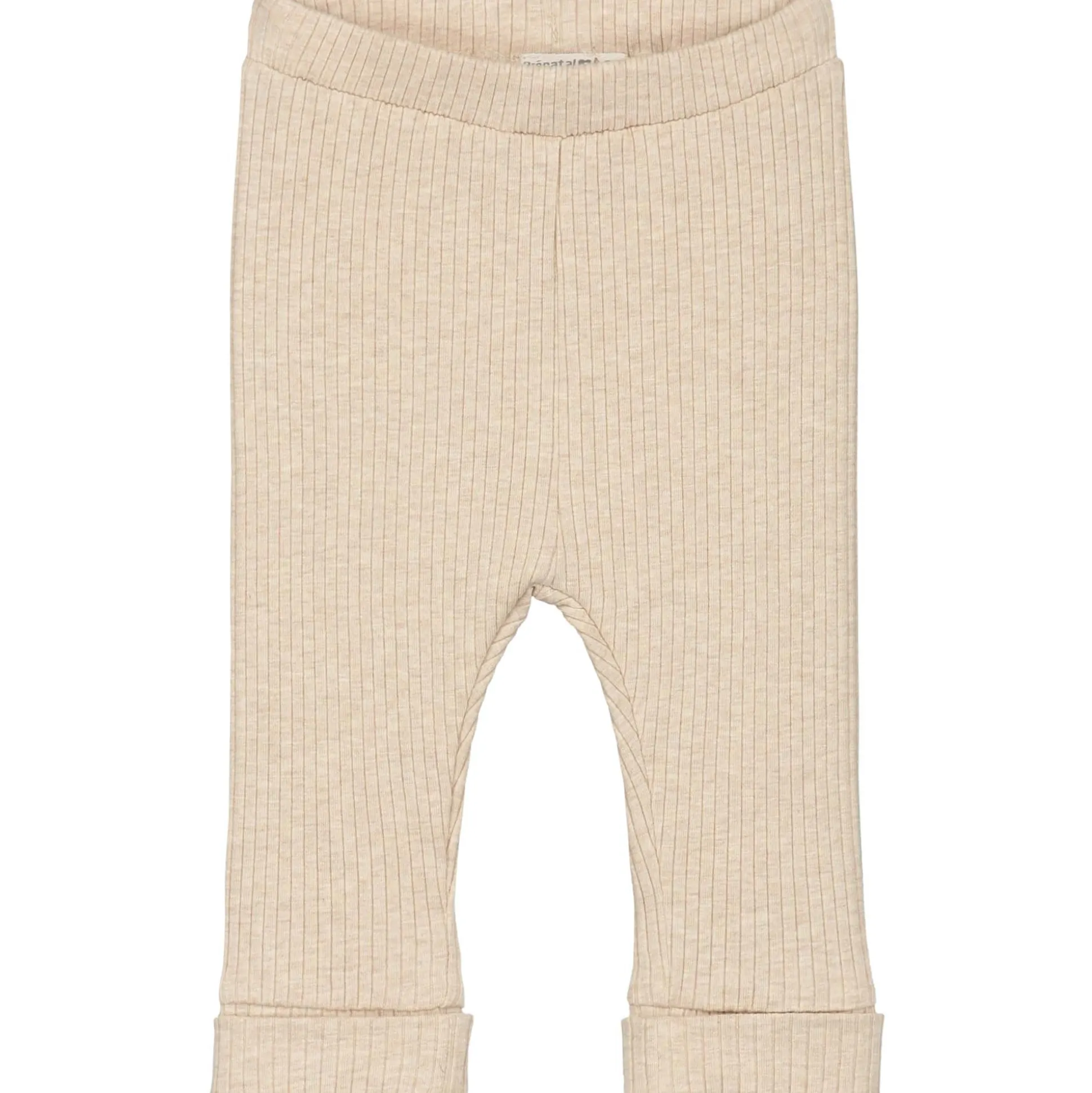 Prénatal newborn broek rib effen beige