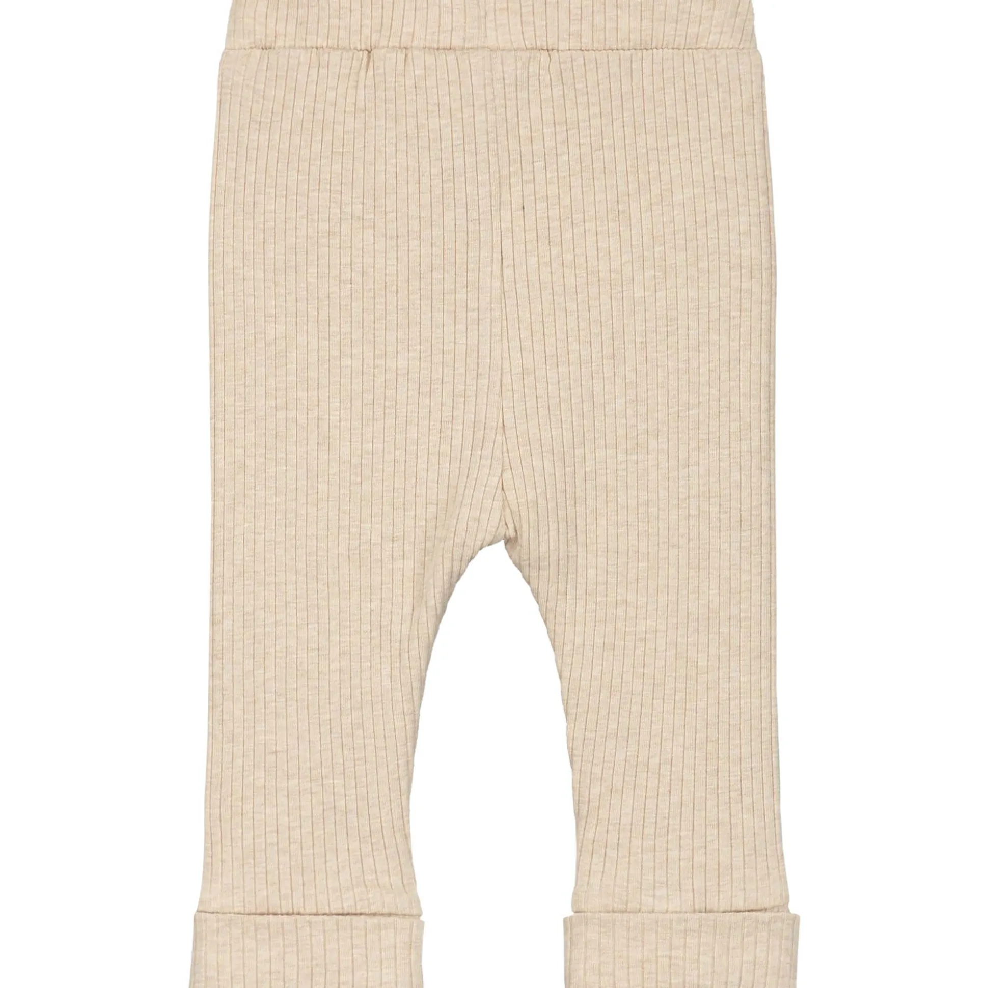 Prénatal newborn broek rib effen beige