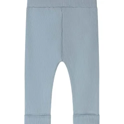 Prénatal newborn broek rib  effen blauw