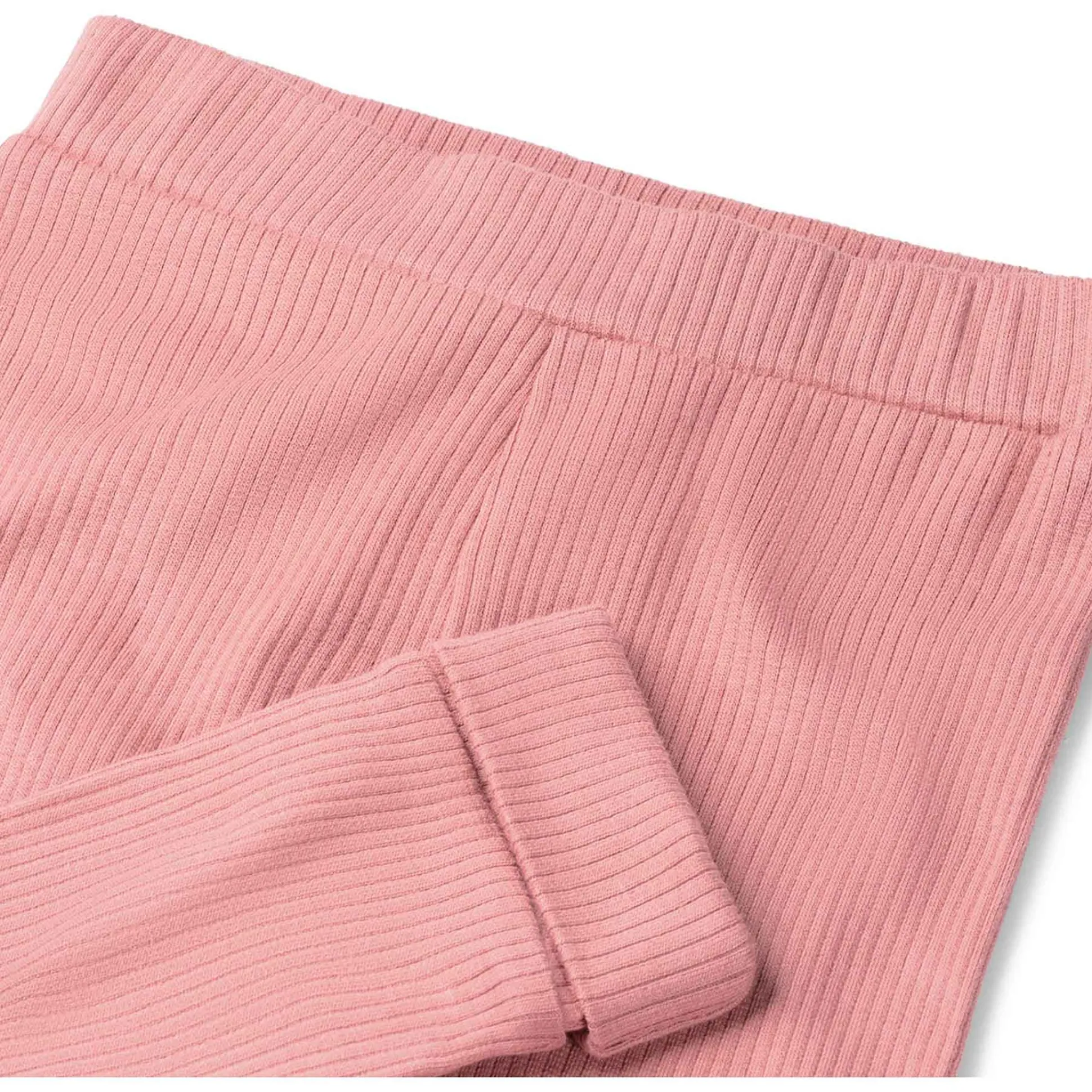Prénatal newborn broek rib roze