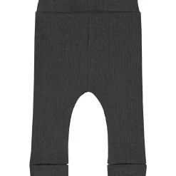 Prénatal newborn broek rib  effen antraciet