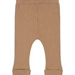 Prénatal newborn broek rib Pure  effen bruin