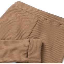 Prénatal newborn broek rib Pure  effen bruin