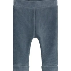 Prénatal newborn broek velours  effen blauw