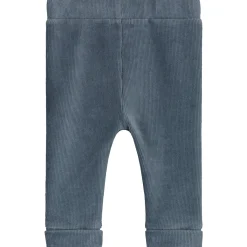 Prénatal newborn broek velours  effen blauw