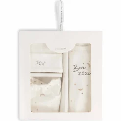Prénatal newborn giftset born in 2025 Beigebrown