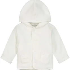 Prénatal newborn jas rib velours  effen wit