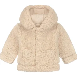 Prénatal newborn jas teddy  effen beige