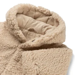Prénatal newborn jas teddy effen beige