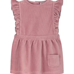 Prénatal newborn jurk mouwloos effen roze