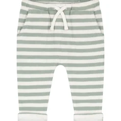 Prénatal newborn kledingset streep lange mouwen strepen groen