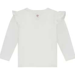 Prénatal newborn overslagshirt lange mouwen printopdruk wit