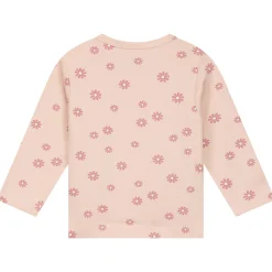 prénatal newborn shirt lange mouwen tekst roze