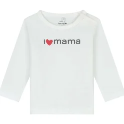 Prénatal newborn shirt mama lange mouwen tekst wit