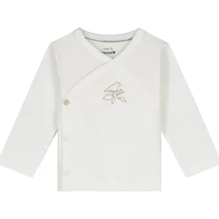 Prénatal newborn shirt Pure lange mouwen effen wit
