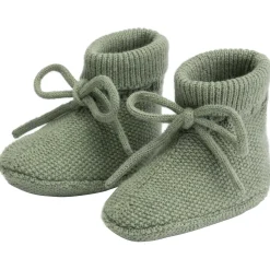 Prénatal newborn slofjes groen