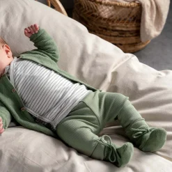 Prénatal newborn slofjes  groen