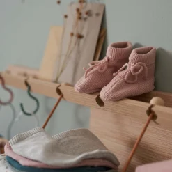 Prénatal newborn slofjes roze