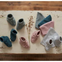 Prénatal newborn slofjes roze