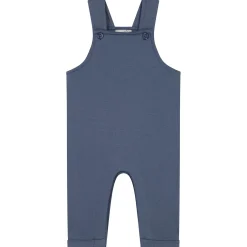 Prénatal newborn tuinbroek  effen blauw