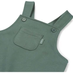 Prénatal newborn tuinbroek effen groen