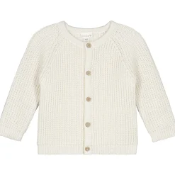 Prénatal newborn vest lange mouwen effen beige