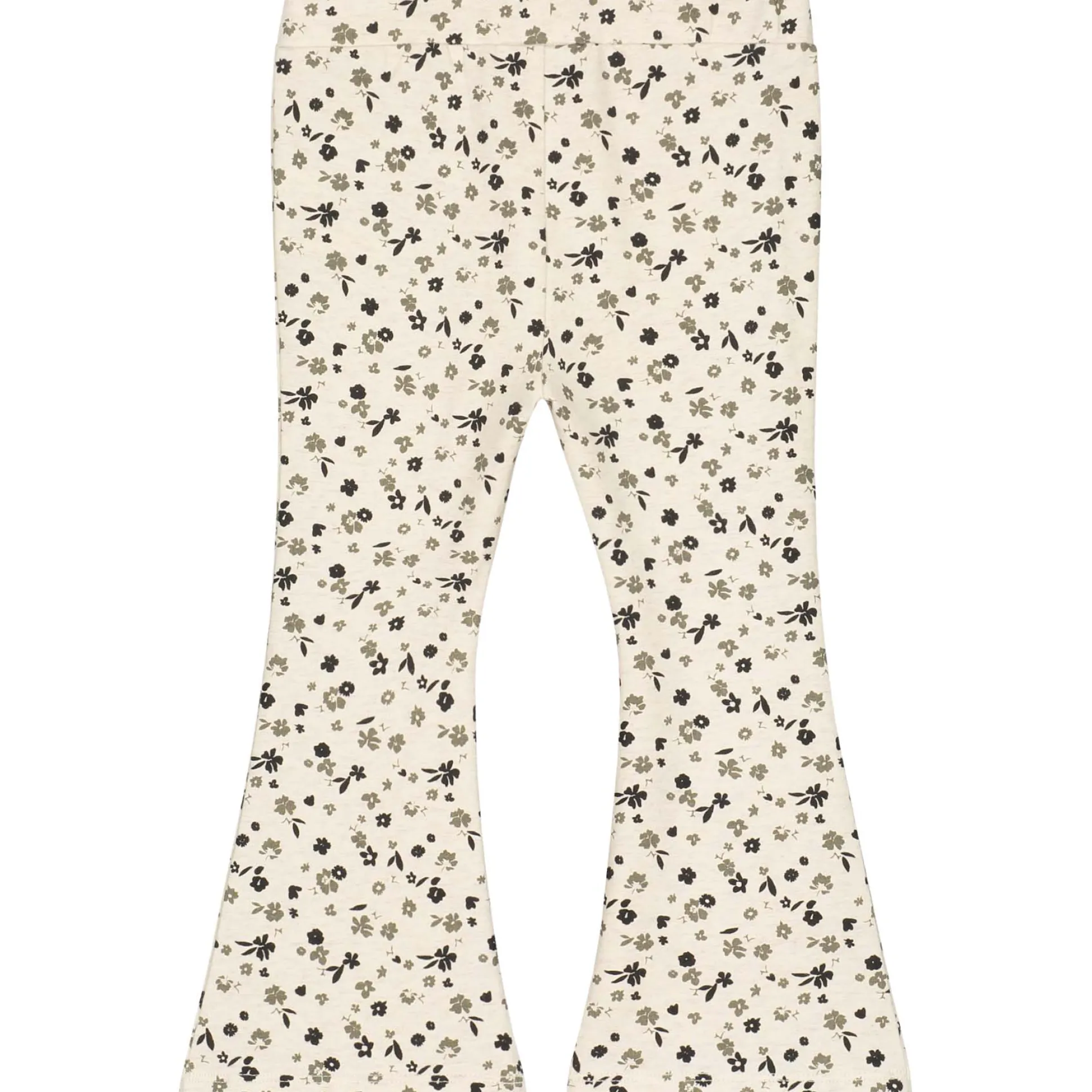 Prénatal peuter broek all over print bruin