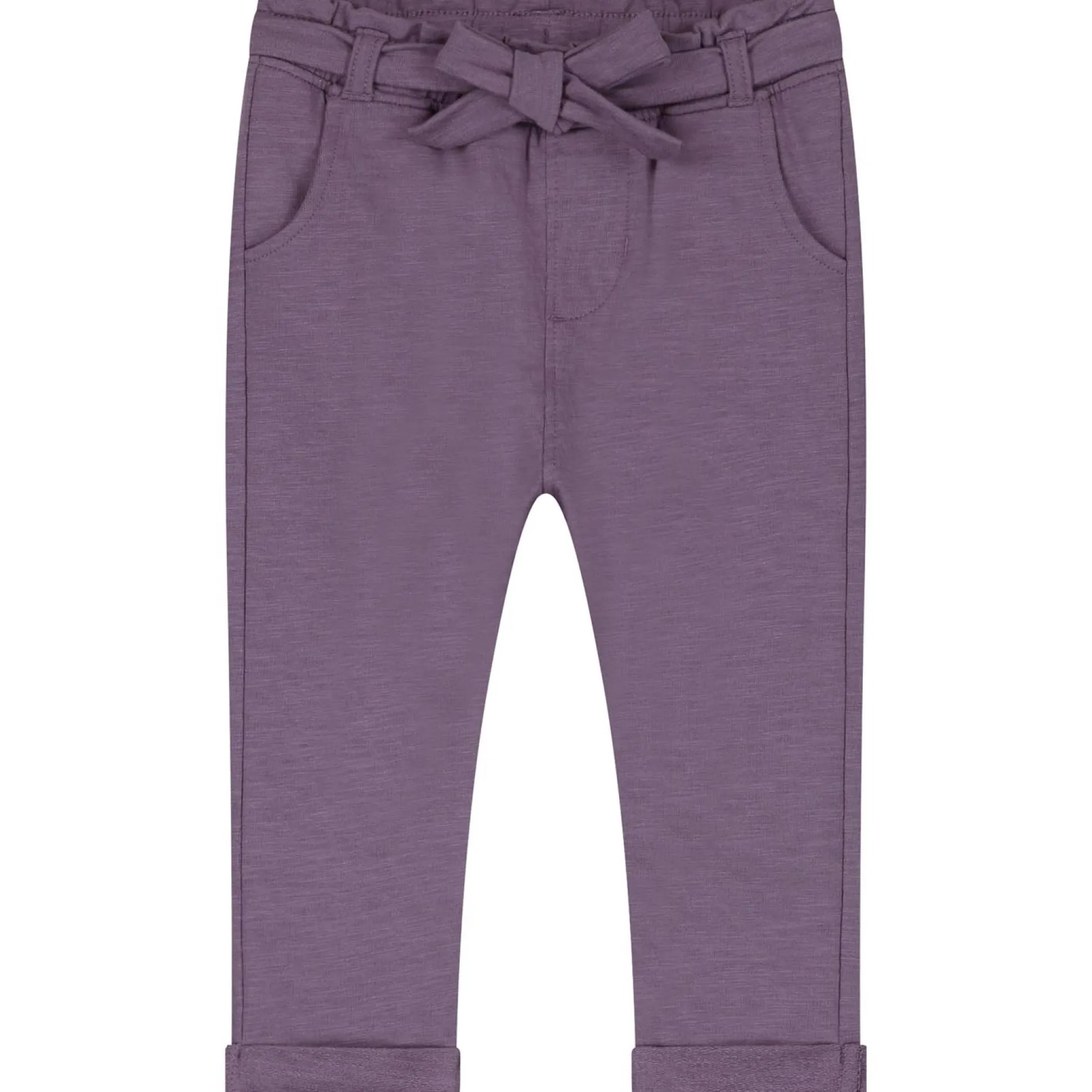 Prénatal peuter broek effen paars