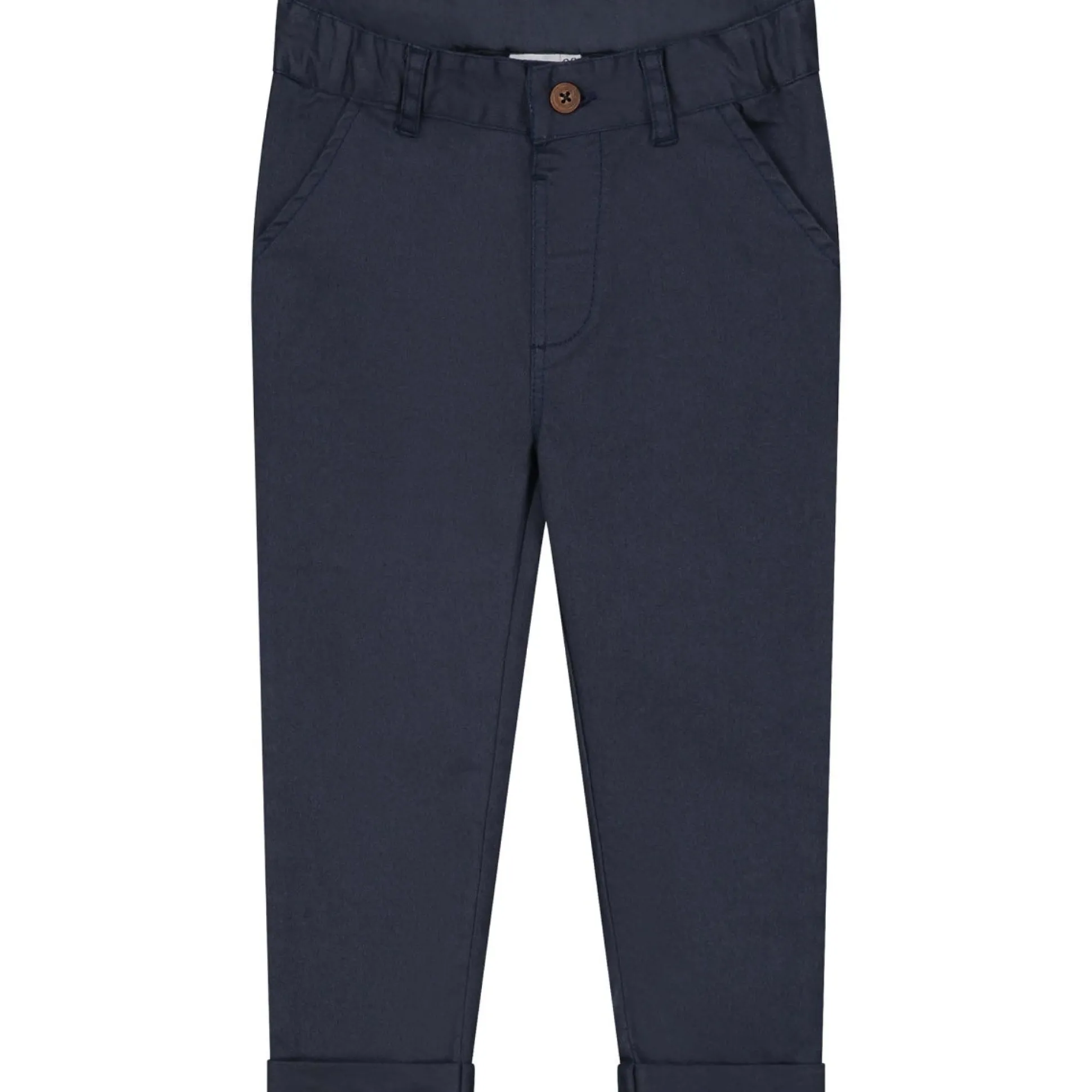 Prénatal peuter broek effen blauw