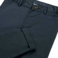 Prénatal peuter broek effen blauw