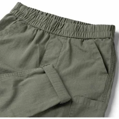 Prénatal peuter broek  effen groen