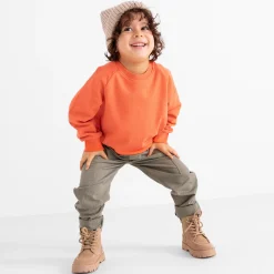 Prénatal peuter broek  effen groen