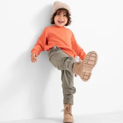 Prénatal peuter broek  effen groen