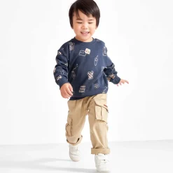 Prénatal peuter broek effen beige