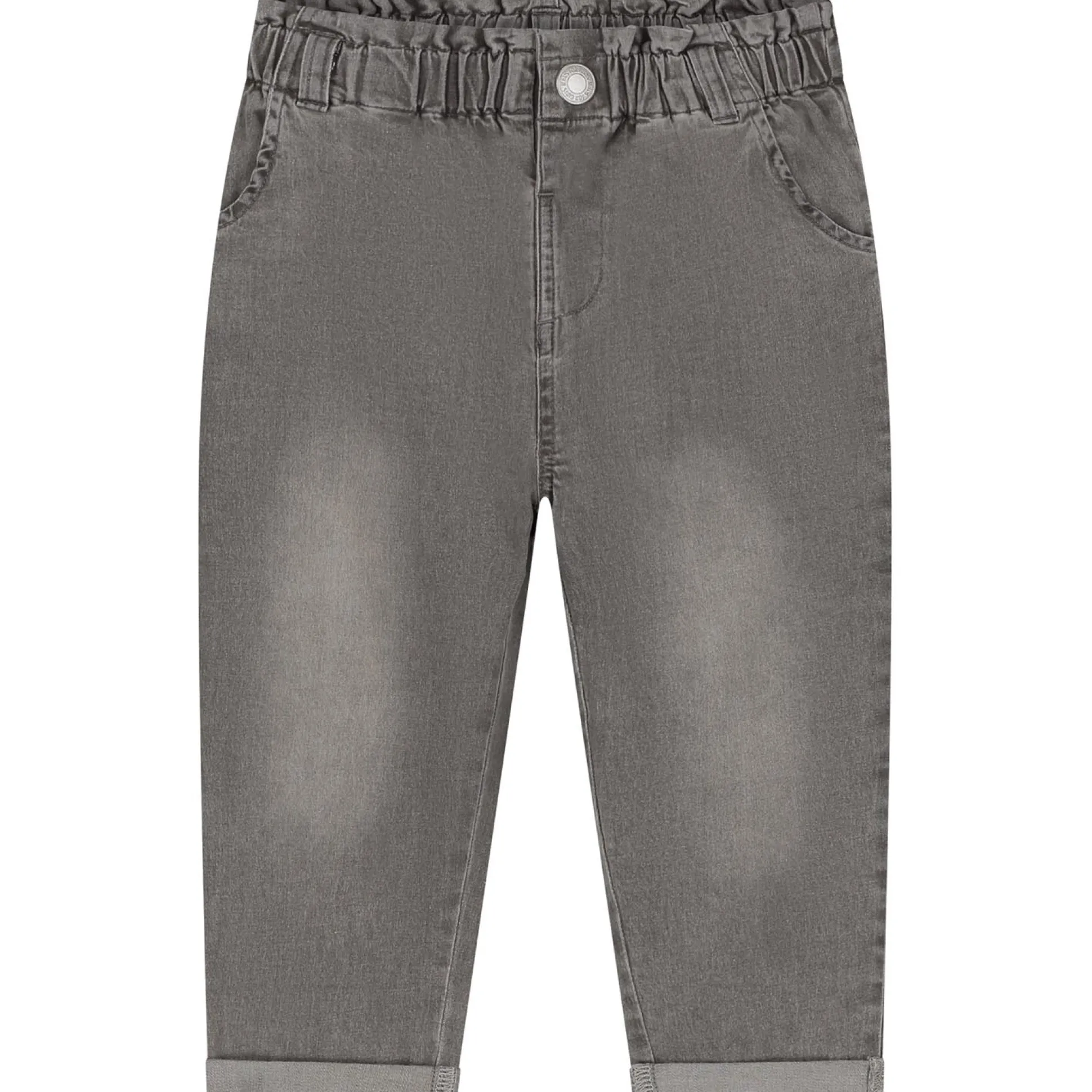 Prénatal peuter broek effen grijs